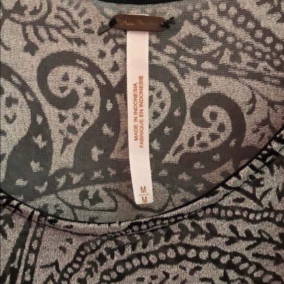 Free People Tea Room Burnout Crop - Picture 3 of 4